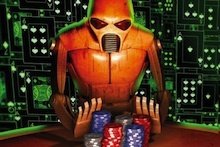 Push-Bot am Turniertisch